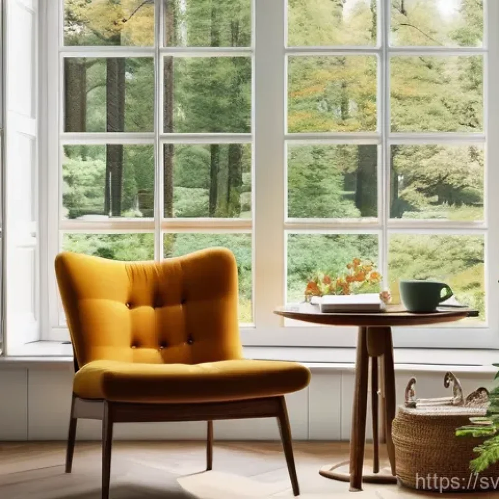 아이디어 생성의 장애물 극복하기 - **Prompt 1: "Cozy Creative Sanctuary amidst Nature's Embrace"**
    A serene and inviting indoor spa...